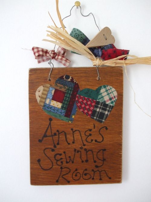Anne's sewing room