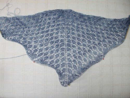 Shawl progress