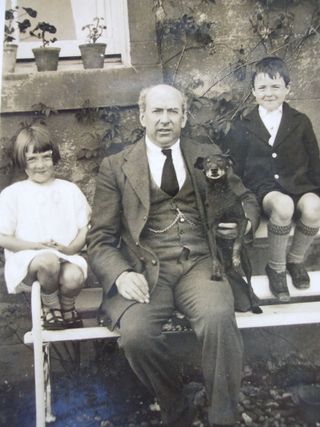 Grandpa, Dad and Aunt Anne