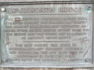Bridge plaque