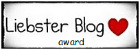 Liebster blog award